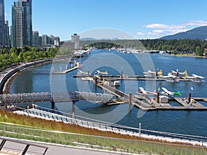 New airport at Coal Harbor Vancouver