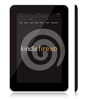 New Amazon Kindle Fire HD tablet