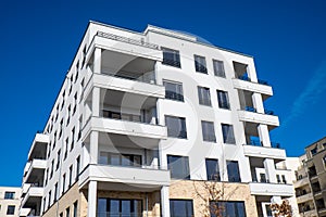 New apartment building in Berlin