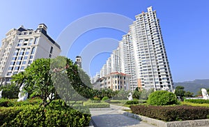 New apartment buildings of qingaowan residential area, adobe rgb