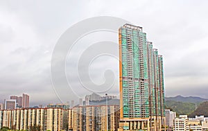 New apartments in Hong Kong.