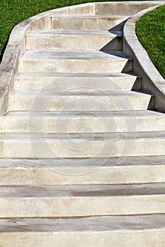 New Ascending Concrete Staircase