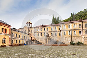 New Athos Monastery in Abkhazia photo