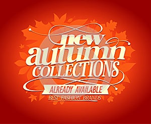 New autumn collections design.