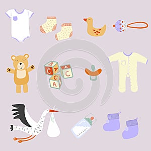 New Baby Gender Neutral Clothes, Toys and Items photo