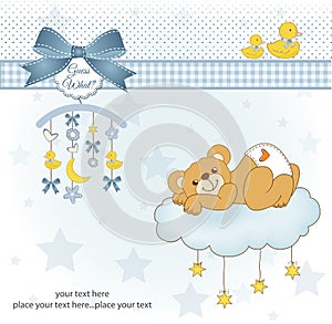 New baby shower card