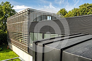 New back Modern architecture CEGEP Gerald Godin College photo