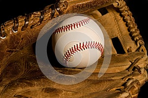 New baseball Old glove