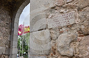 New Bisagra gate. Toledo, Castilla La Mancha, Spain