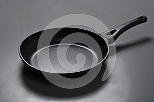 New black frying pan with non-stick coating