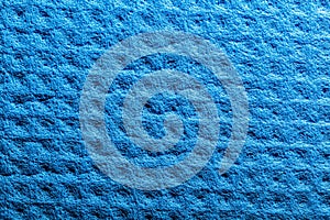 New blue kitchen dishcloth background