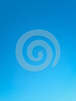 New blue sky wallpaper with simple click