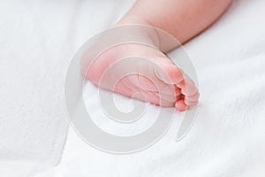 New born baby feet