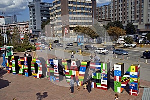 New Born Monument, Pristina, Kosovo
