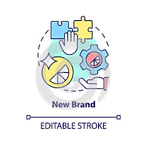 New brand concept icon