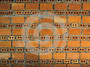 New brick wall background.