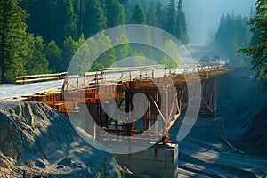 New bridge construction