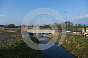 New Bridge over  Ooser Landgraben from Haueneberstein to Sandweier