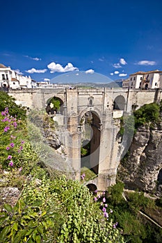 New bridge in Ronda, Andalucia, Spain