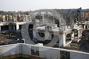 New building construction