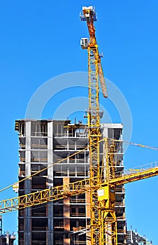 New building construction site