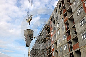 New building construction site