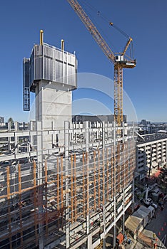 A new building under construction