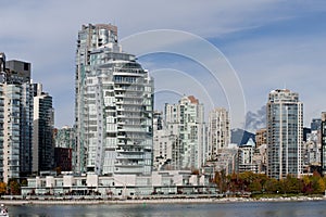 New buildings in Vancouver