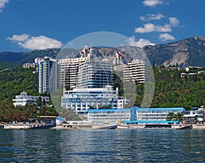 New buildings of Yalta, Crimea, Ukraine