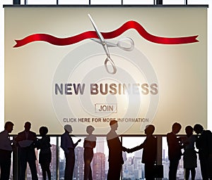 New Business Ribbon Cutting Celebration Event Concept