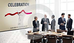 New Business Ribbon Cutting Celebration Event Concept