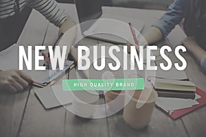 New Business Start up Fresh Ideas Concept