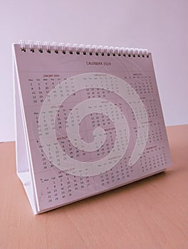 New Calendar 2024 organizer planner table-calendar new year-calendar kalender calendrier calendario image photo photo