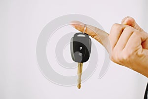 New car keys with special low interest loan offers