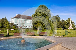 New castle, Dacice town, Czech republic