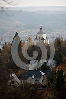 New castle fortress in Banska Stiavnica, Slovakia