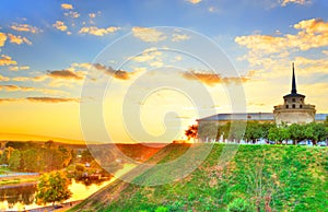 New Castle in Grodno hdr