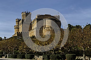 The new castle of Manzanares el Real