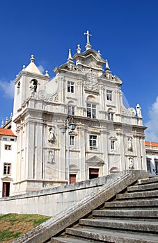 New Cathedral of the Portuguese city of Coimbra