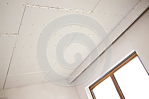 New ceiling installation