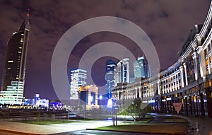 New center of the city in Astana