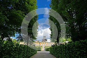 New Chambers located in Sanssouci Park in Potsdam, Germany