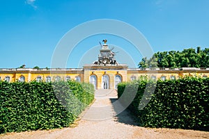 New Chambers at Sanssouci park in Potsdam, Germany