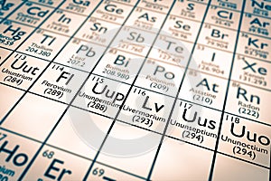 New chemical elements discovered !