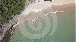 New Chums Beach in the Coromandel Peninsula, New Zealand