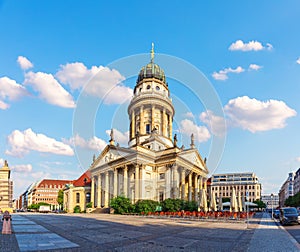 The New Church or the German Church on the Gendarmenmarkt, Berlin, Germany