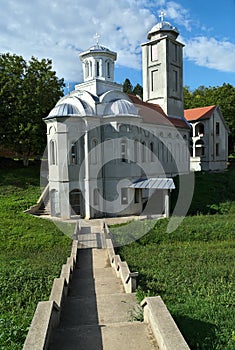 New church in monastery Privina Glava, ÃÂ id, Serbia photo