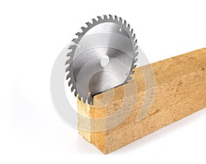 New circular saw blades for wood or plastic.