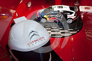 New Citroen Racing Rally Car, Paris, Champs Elysee