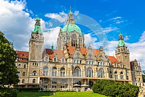 New City Hall in Hannover